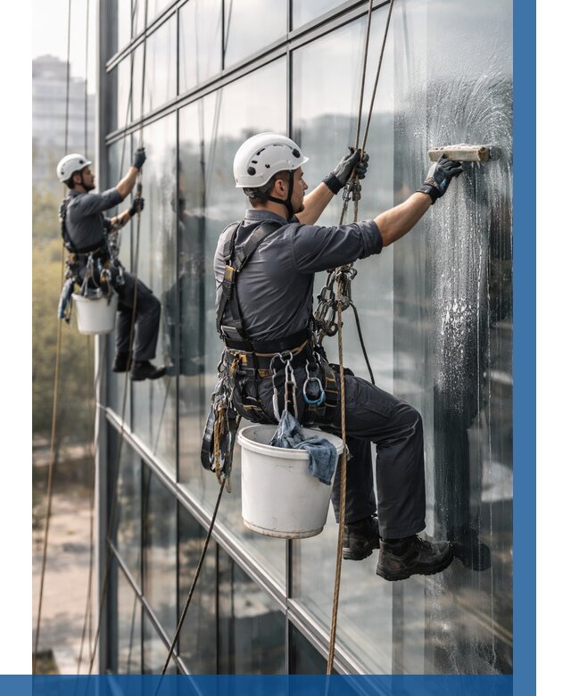 Мойка сплошного остекления в Тулуне, заказать от 324 р.| ВЫСОТНИК-Тлн