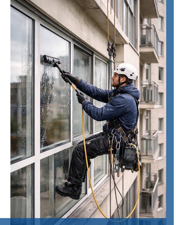 Мойка балконного остекления в Тулуне от 3777 р. | ВЫСОТНИК-Тлн