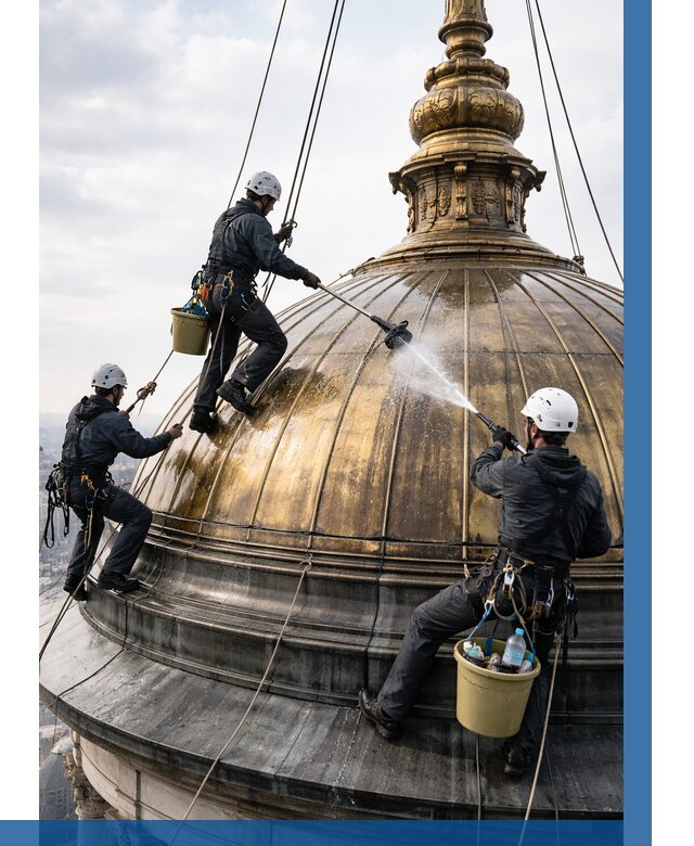 Мойка куполов и шпилей в Тулуне от 8632 р. - заказать | ВЫСОТНИК-Тлн