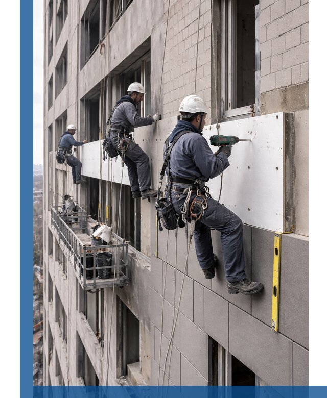 Монтаж фасадных термопанелей высокого качества в Тулуне