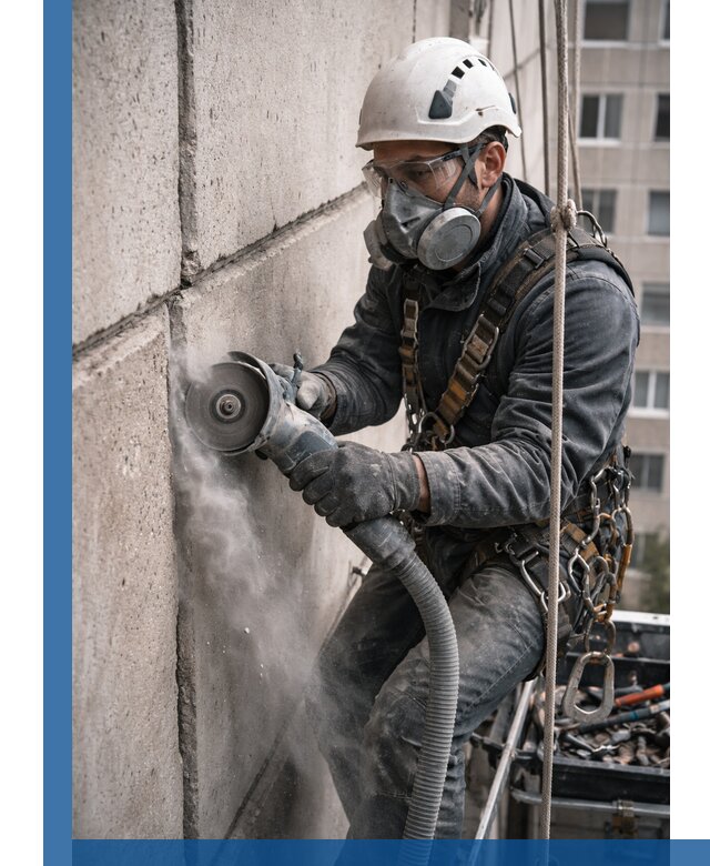 Штробление межпанельных швов в Тулуне качественно и быстро