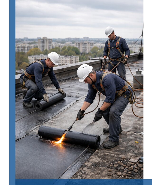 Ремонт наплавляемой кровли в Тулуне качественно и надежно