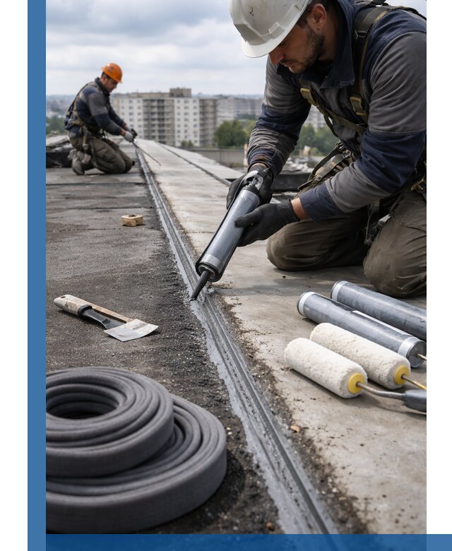 Герметизация швов кровли в Тулуне с гарантией герметичности
