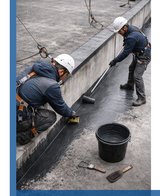 Гидроизоляция кровли жидкой резиной профессионально в Тулуне