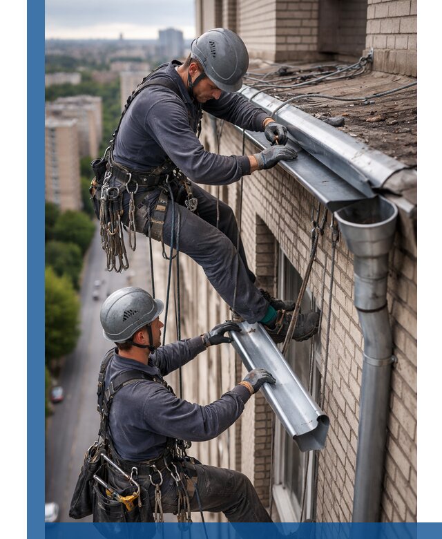 Ремонт водосточных желобов в Тулуне, быстро и качественно
