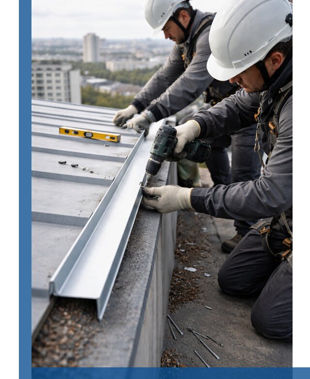 Монтаж капельника на кровле в Тулуне с гарантией качества