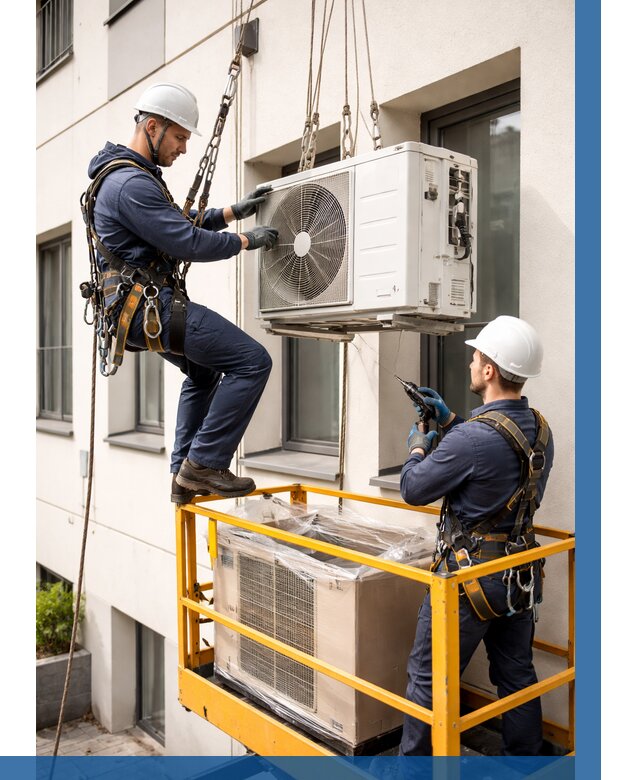 Демонтаж внешнего блока кондиционера в Тулуне от 3777 р. | ВЫСОТНИК-Тлн