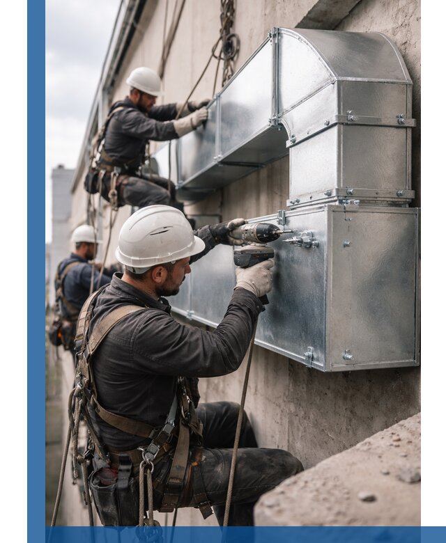 Профессиональный монтаж вентиляционных коробов в Тулуне под ключ