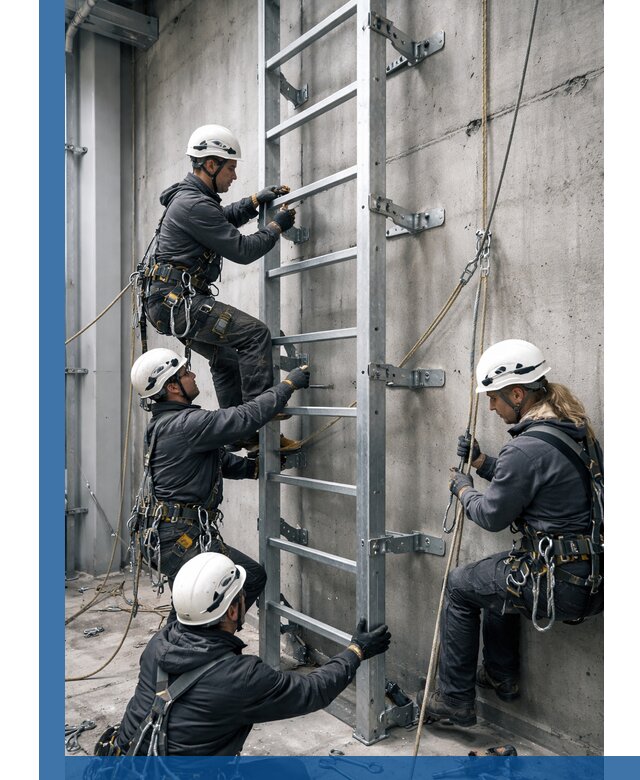 Монтаж металлических лестниц в Тулуне под ключ со гарантией