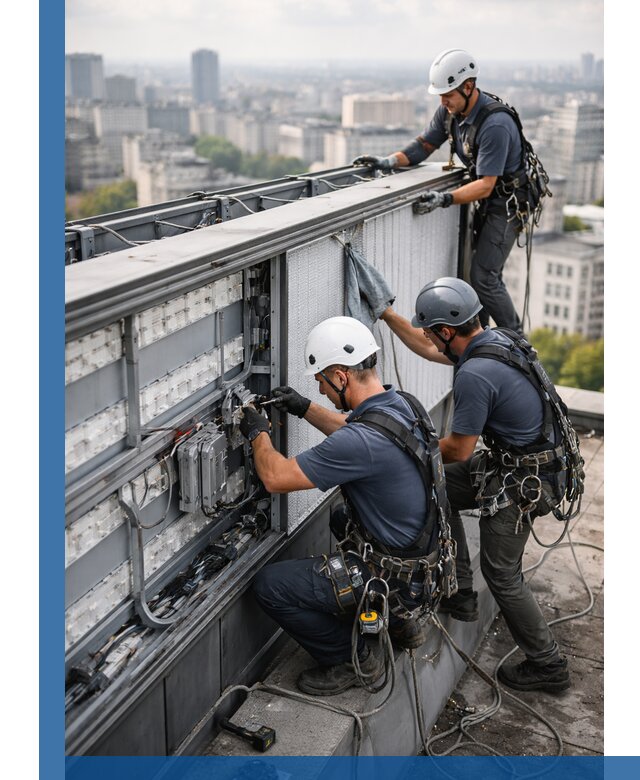 Профессиональное обслуживание крышной рекламы в Тулуне под ключ