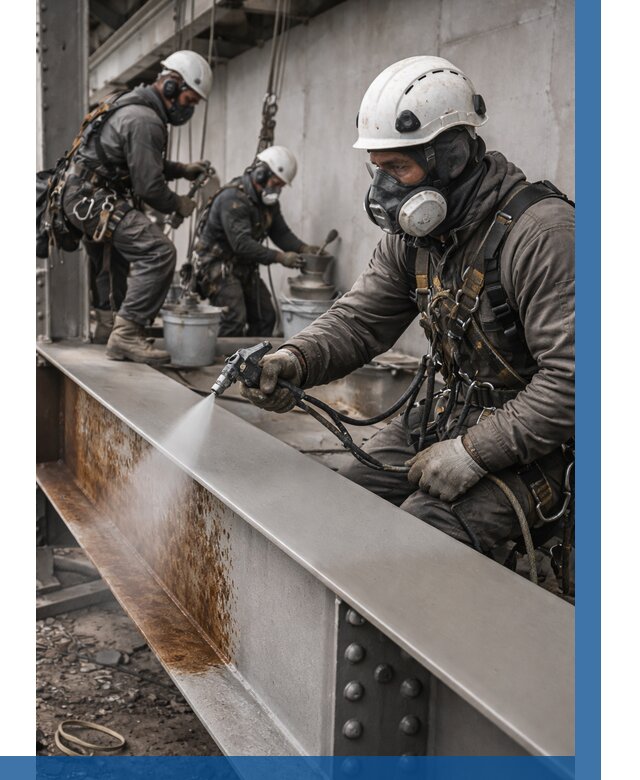 Антикоррозионная покраска металла в Тулуне от 755 р. | ВЫСОТНИК-Тлн