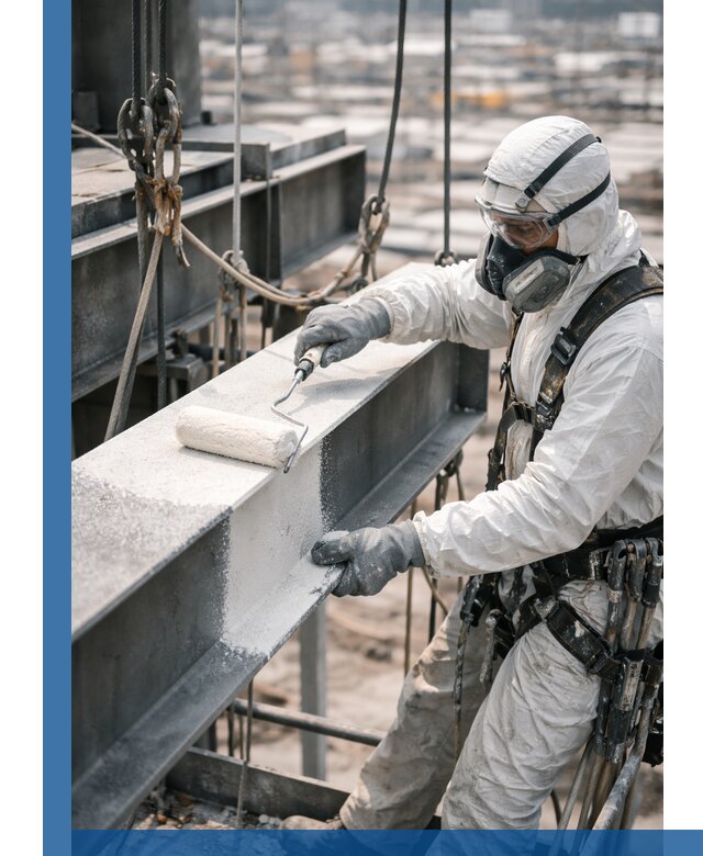 Профессиональная огнезащитная обработка металлоконструкций в Тулуне