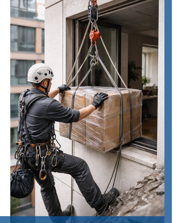 Подъем груза через окно в Тулуне от 4856 р. | ВЫСОТНИК-Тлн