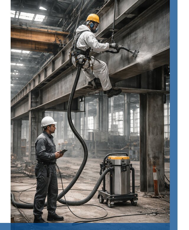 Обеспыливание конструкций в цехе в Тулуне от 4532 р. | ВЫСОТНИК-Тлн