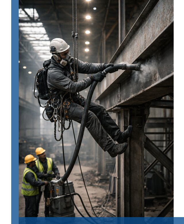 Обеспыливание конструкций в цехах промышленного производства в Тулуне