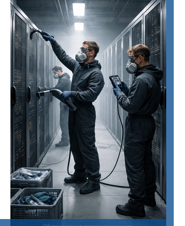 Обеспыливание серверной комнаты в Тулуне от 4856 р. | ВЫСОТНИК-Тлн