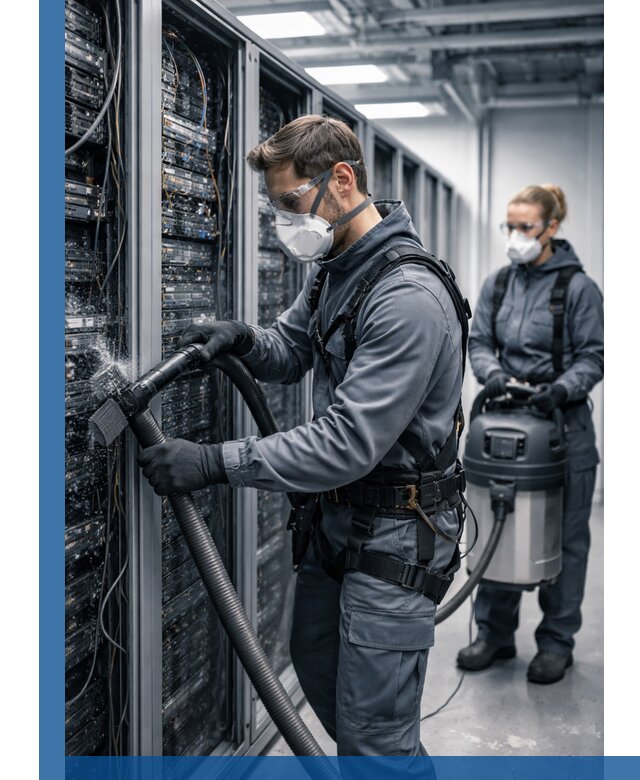 Обеспыливание серверной комнаты в Тулуне, профессиональная очистка