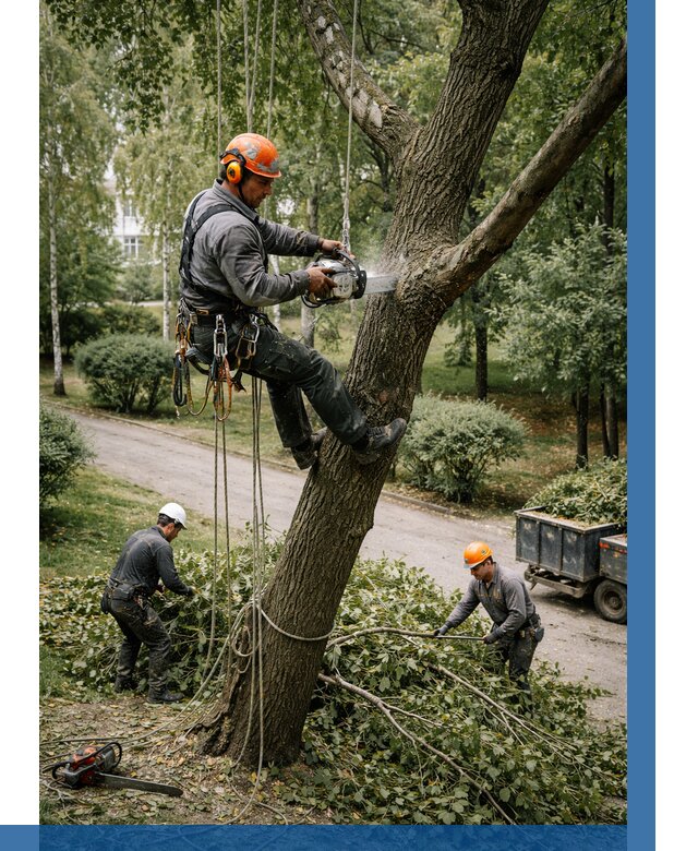 Кронирование деревьев в Тулуне от 7014 р. | ВЫСОТНИК-Тлн