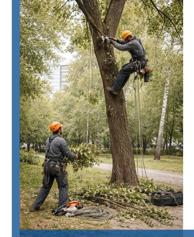 Санитарная обрезка деревьев в Тулуне, профессионально и безопасно