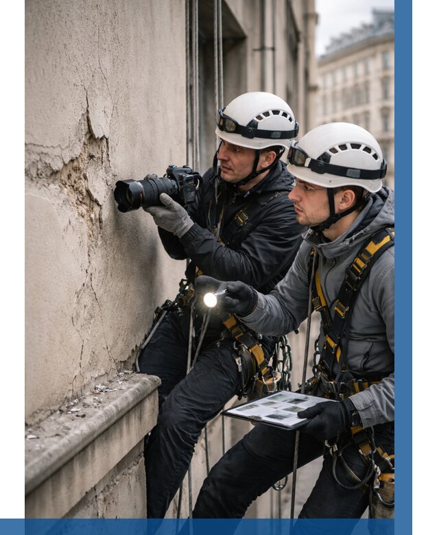 Фотофиксация дефектов фасада в Тулуне от 4856 р. | ВЫСОТНИК-Тлн