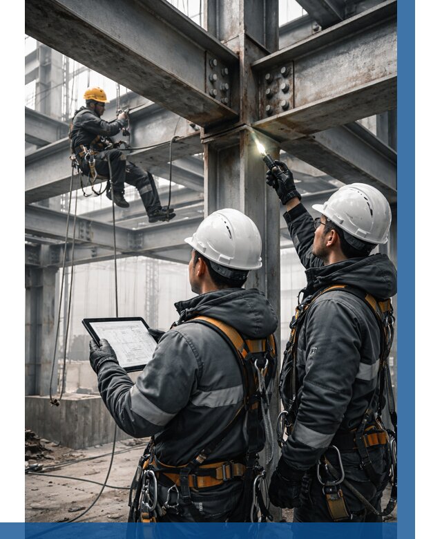 Обследование металлоконструкций в Тулуне от 5935 р. | ВЫСОТНИК-Тлн