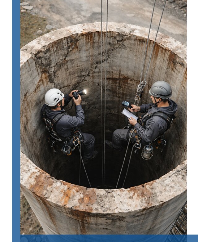 Обследование дымовой трубы: диагностика и оценка состояния в Тулуне