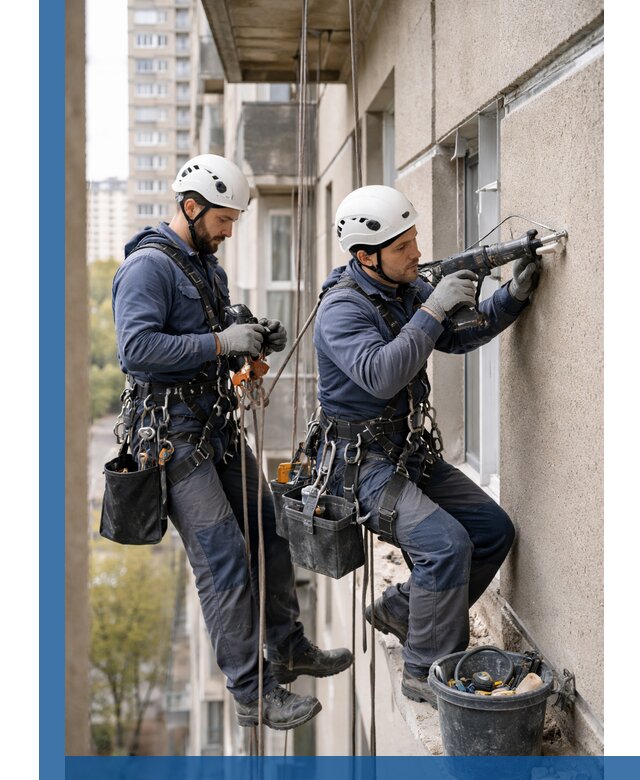 Промышленные альпинисты высотные работы и монтаж в Тулуне